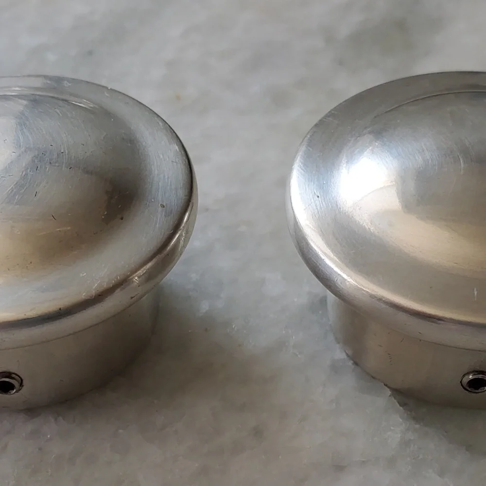 Restoration Hardware chrome plated finial